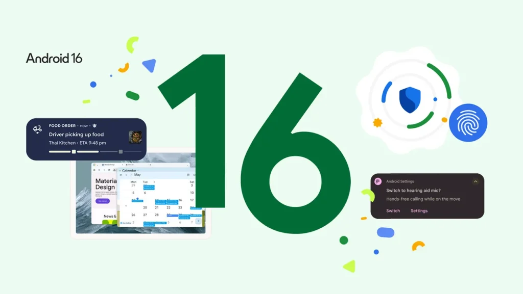 Android 16 Productivity, security and more features on Android