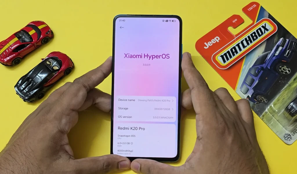 Redmi K20 Pro Gets Android 16! HyperOS 3
